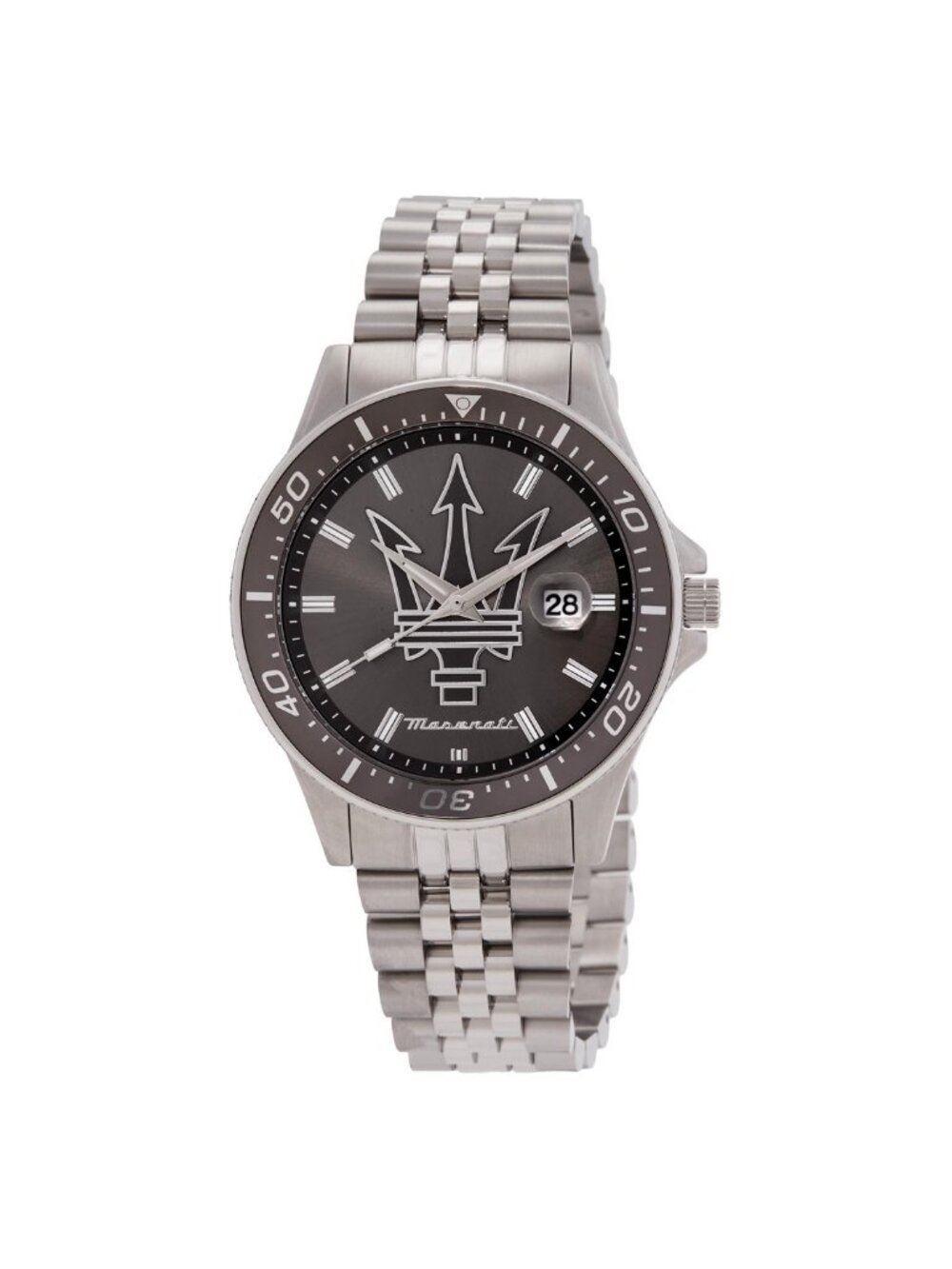 NWT Maserati Sfida Quartz Gunmetal Dial Men's Watch